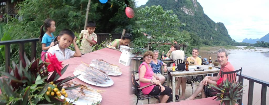 Ning Ning Guesthouse Muang Ngoi Экстерьер фото